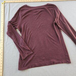 A New Day long sleeve tee plum